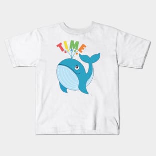 I have a whale of a time Kids T-Shirt